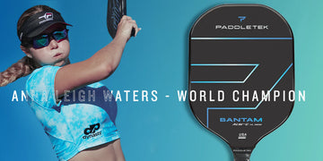 World #1 Pickleball Star Anna Leigh Waters Unveils Signature Paddletek Bantam ALW-C Line