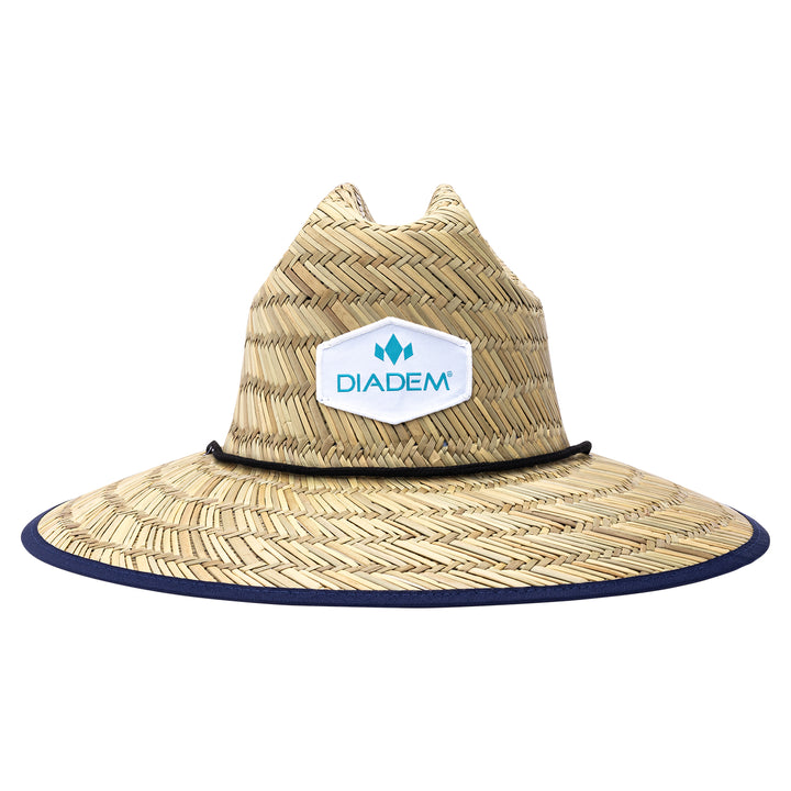 Wheat Straw Dome Crown Sun Hat
