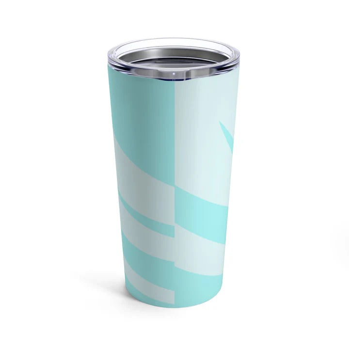 BAY AREA BREAKERS STAINLESS STEEL TUMBLER - 20 OZ TURQUOISE