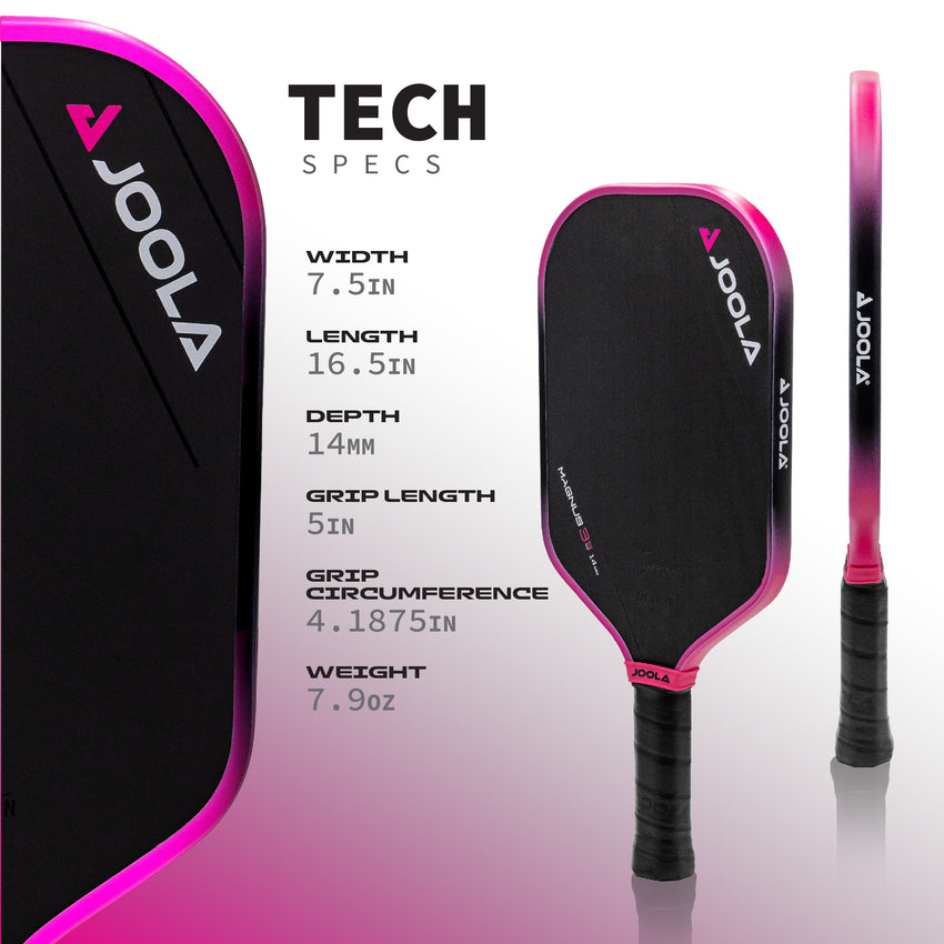 【本物】JOOLA Magnus 3S 14mm ピックルボール パドル JOOLA Magnus 3S Dual 14mm Pickleball Paddle - JOOLA USA