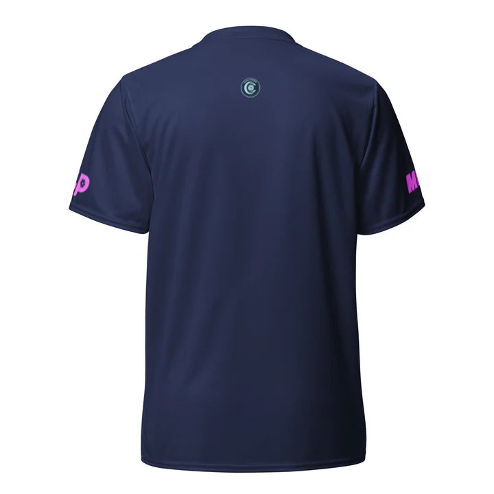 BAY AREA BREAKERS REPLICA UNISEX V-NECK PERFORMANCE SHIRT - BLUE