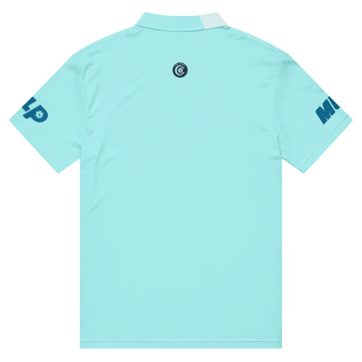 BAY AREA BREAKERS MEN’S SLIM FIT POLO - TURQUOISE